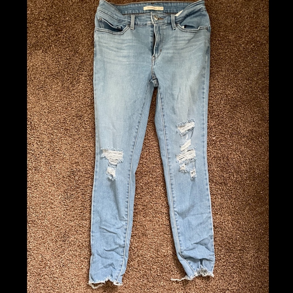 Levi’s 711 Skinny Ankle Jeans W27